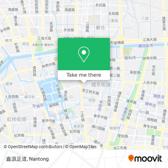 鑫源足道 map