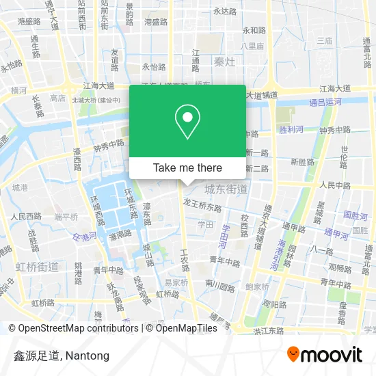 鑫源足道 map