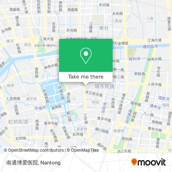 南通博爱医院 map
