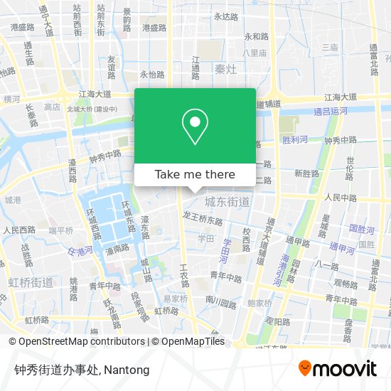 钟秀街道办事处 map
