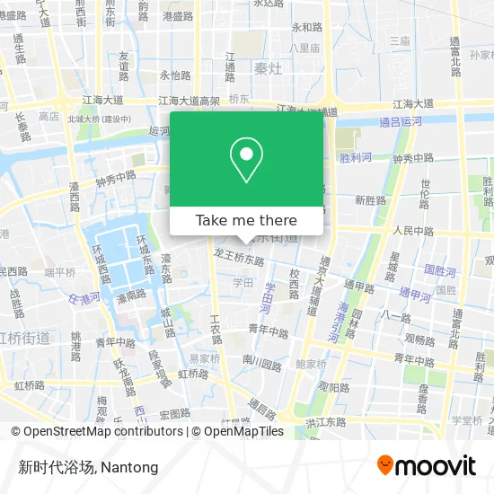 新时代浴场 map