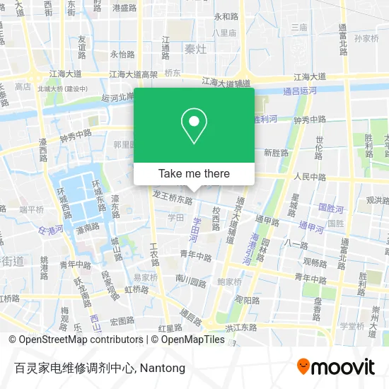 百灵家电维修调剂中心 map