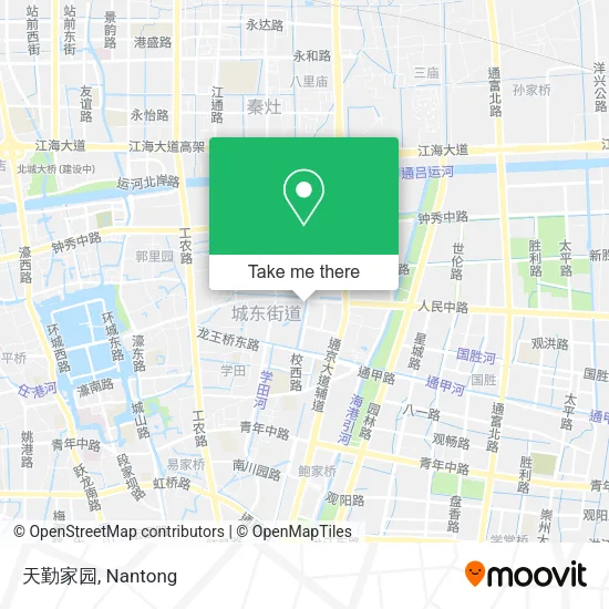 天勤家园 map