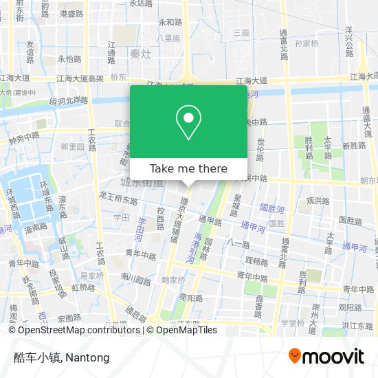 酷车小镇 map
