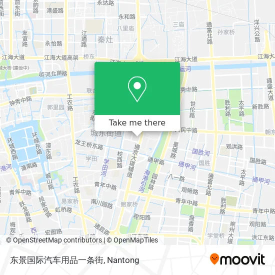 东景国际汽车用品一条街 map