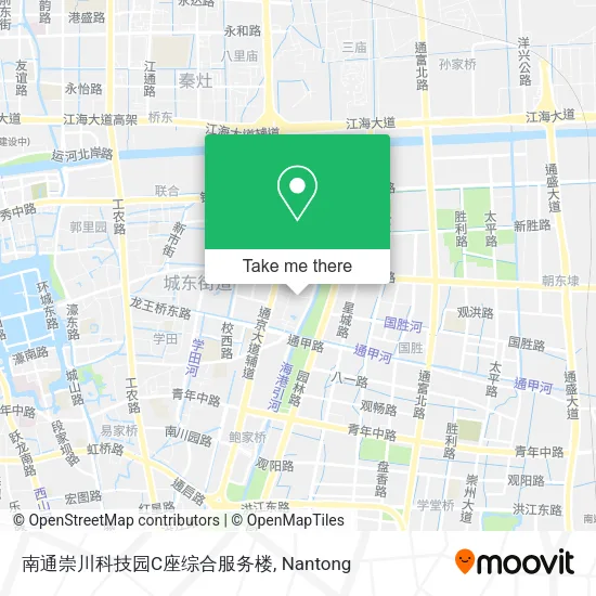 南通崇川科技园C座综合服务楼 map