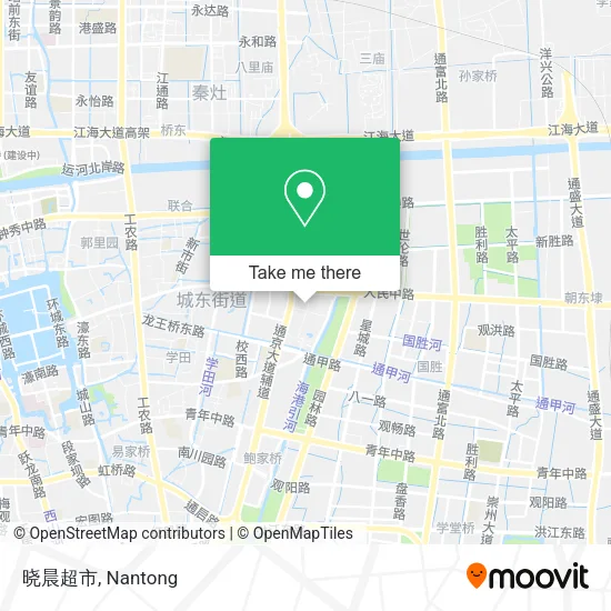 晓晨超市 map