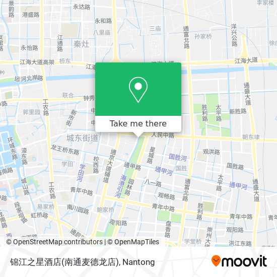 锦江之星酒店(南通麦德龙店) map