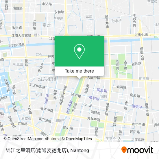 锦江之星酒店(南通麦德龙店) map
