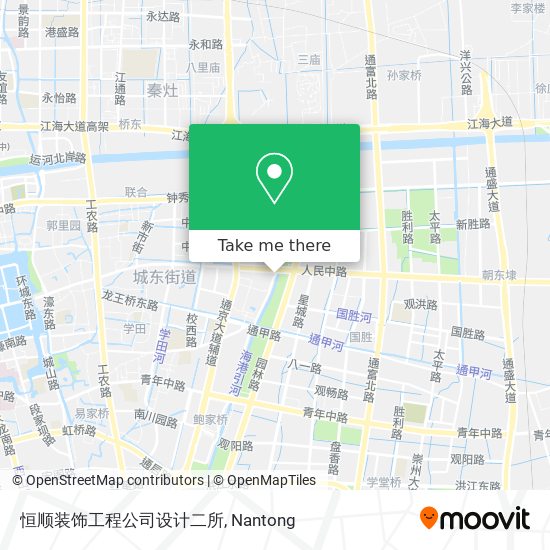 恒顺装饰工程公司设计二所 map