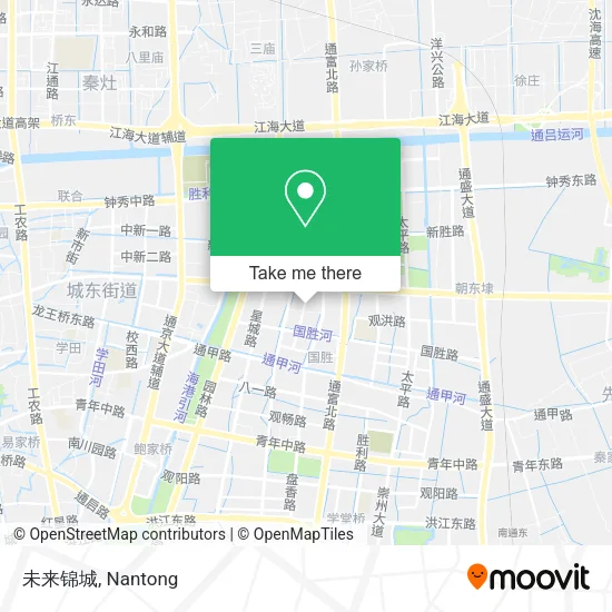 未来锦城 map