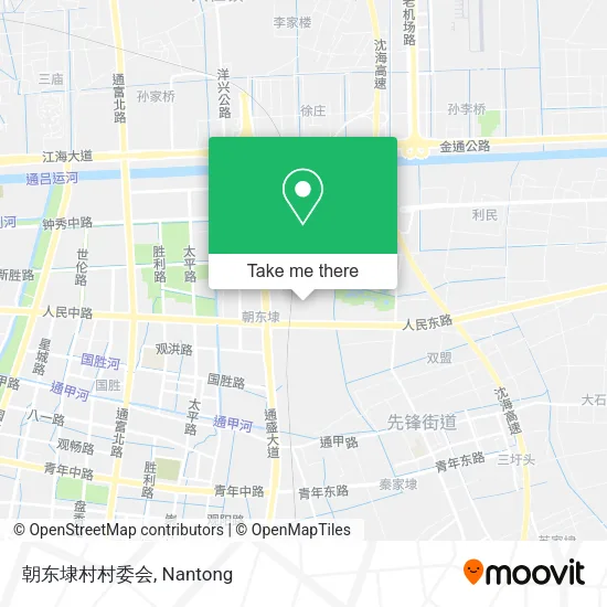 朝东埭村村委会 map