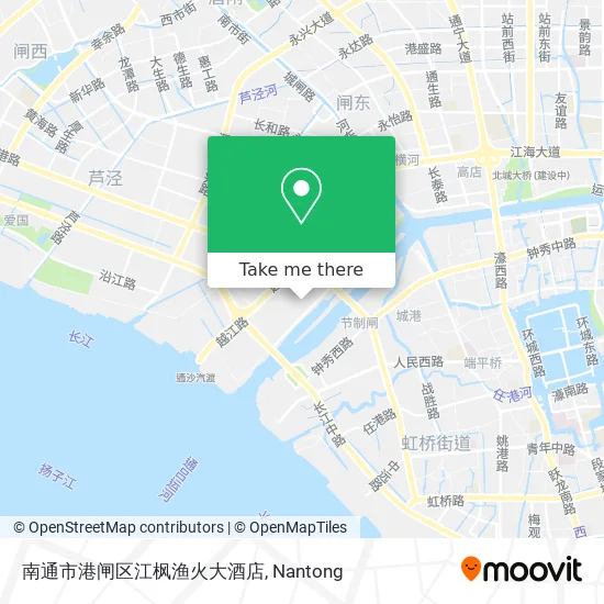 南通市港闸区江枫渔火大酒店 map