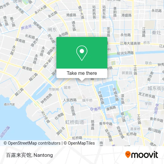百露来宾馆 map