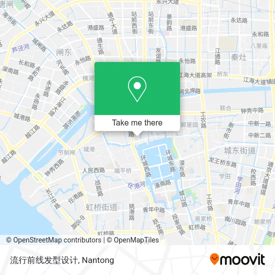 流行前线发型设计 map