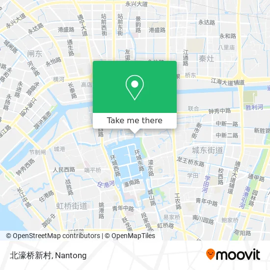 北濠桥新村 map