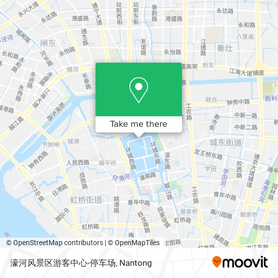 濠河风景区游客中心-停车场 map