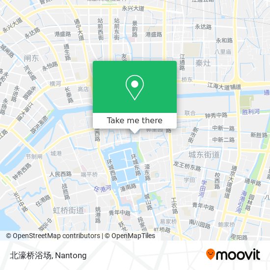北濠桥浴场 map