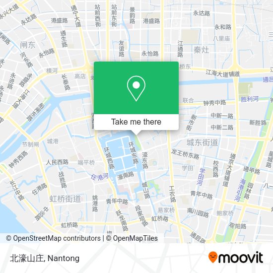 北濠山庄 map