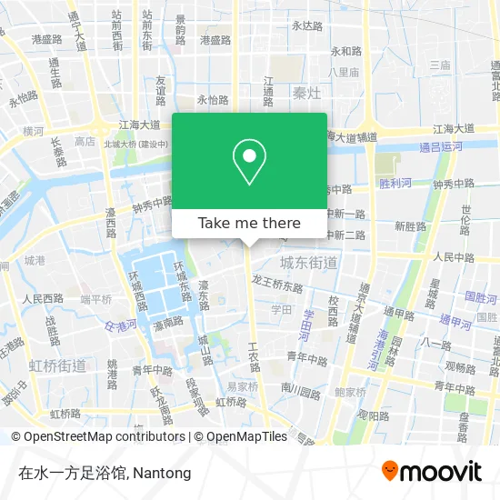 在水一方足浴馆 map