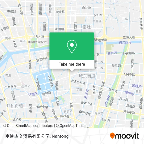 南通杰文贸易有限公司 map