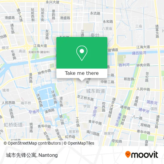 城市先锋公寓 map