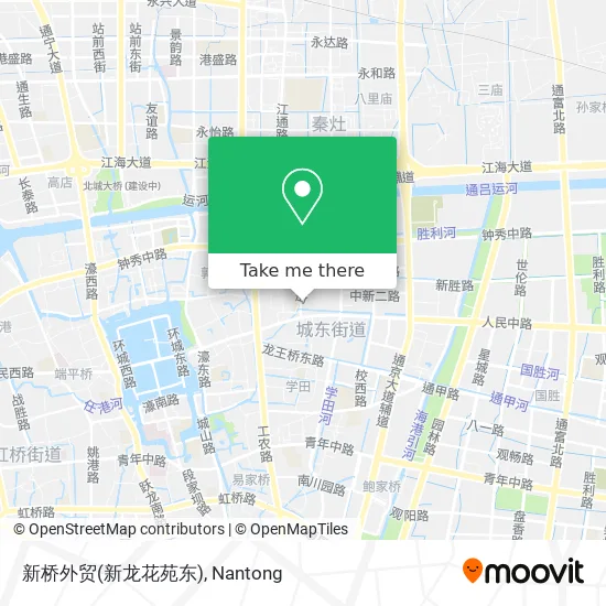 新桥外贸(新龙花苑东) map
