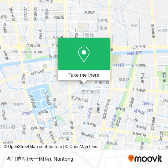 名门造型(天一阁店) map