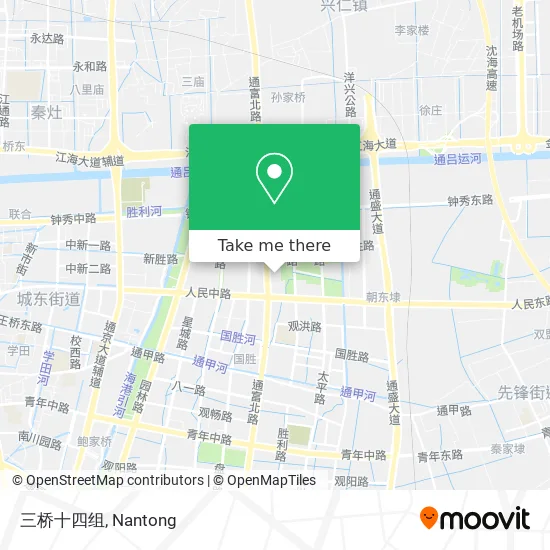 三桥十四组 map