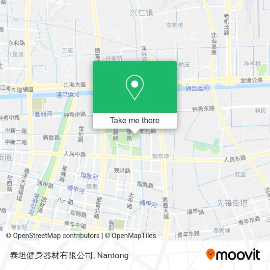 泰坦健身器材有限公司 map