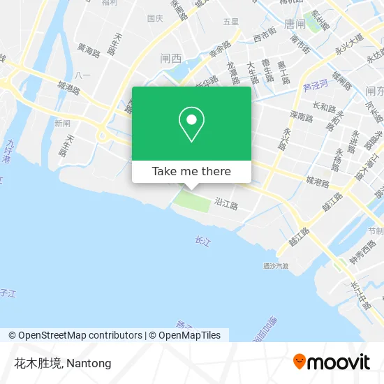 花木胜境 map