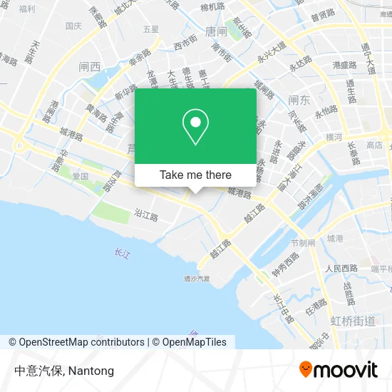 中意汽保 map