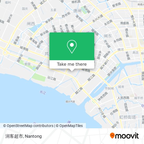 润客超市 map