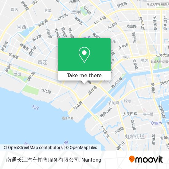 南通长江汽车销售服务有限公司 map