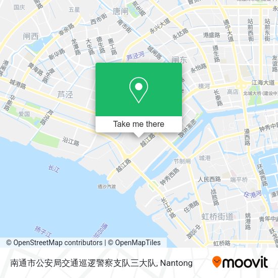 南通市公安局交通巡逻警察支队三大队 map