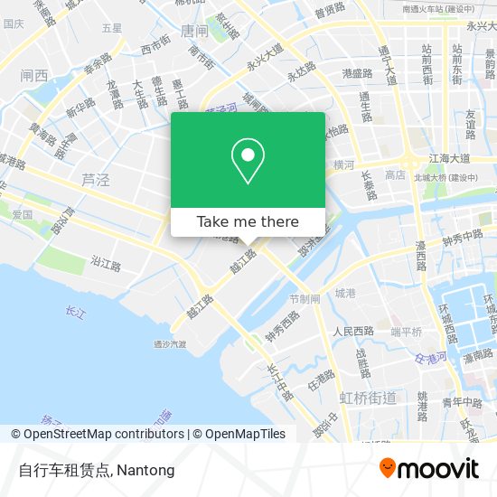 自行车租赁点 map