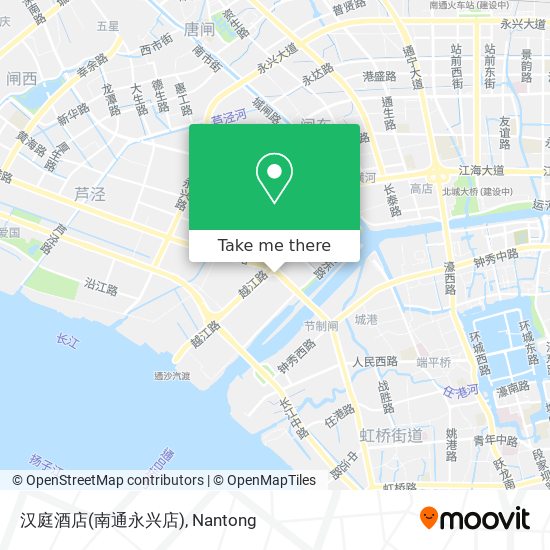 汉庭酒店(南通永兴店) map