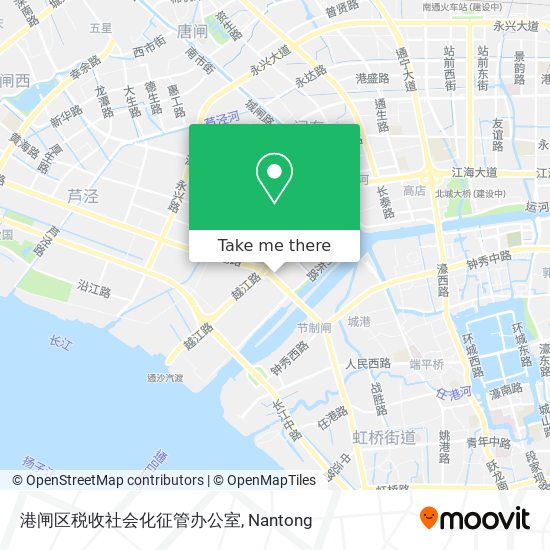 港闸区税收社会化征管办公室 map