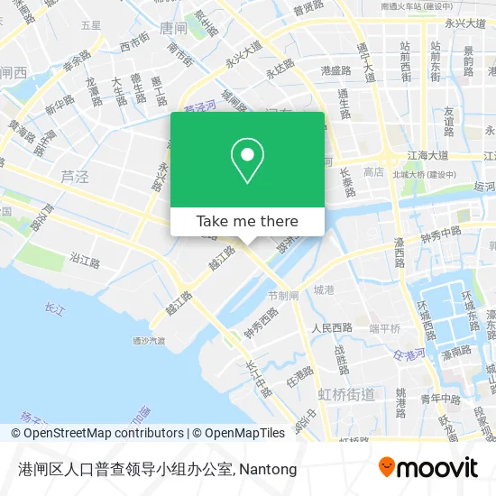 港闸区人口普查领导小组办公室 map