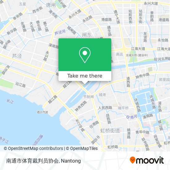 南通市体育裁判员协会 map