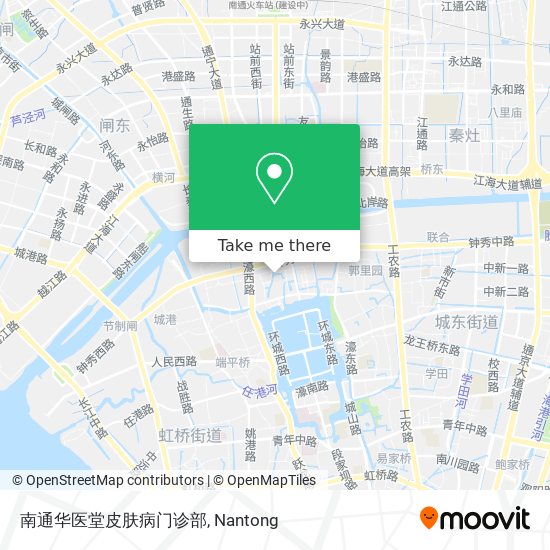 南通华医堂皮肤病门诊部 map