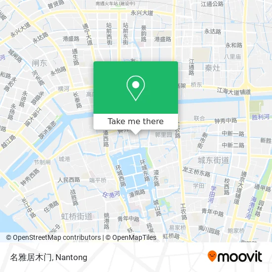 名雅居木门 map