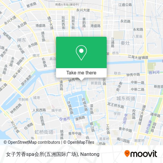 女子芳香spa会所(五洲国际广场) map