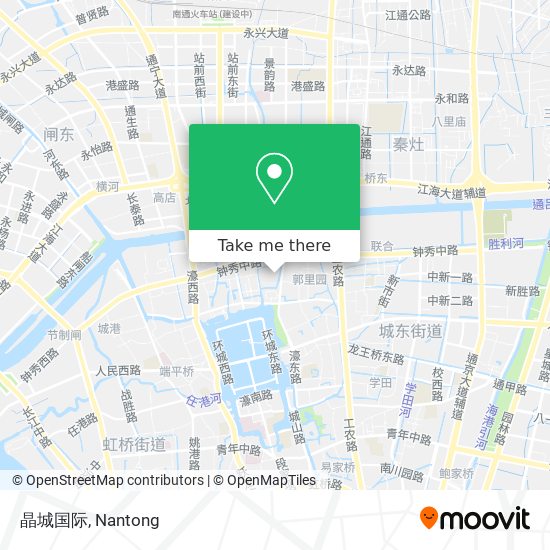 晶城国际 map
