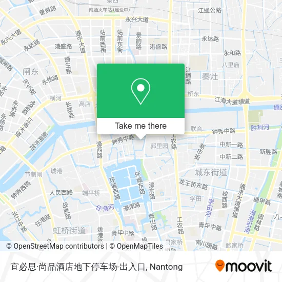 宜必思·尚品酒店地下停车场-出入口 map