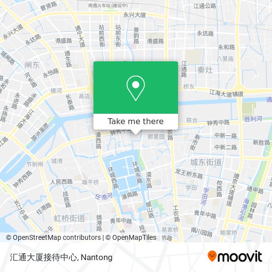 汇通大厦接待中心 map