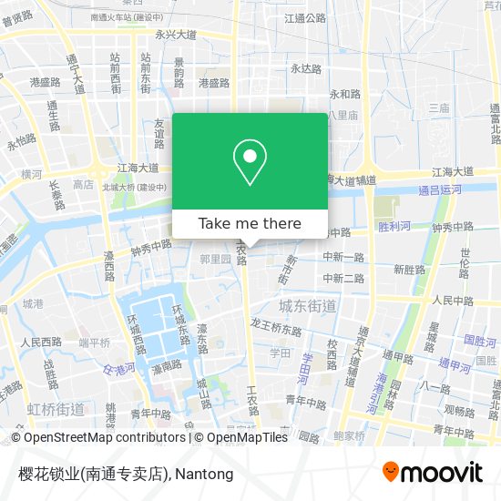 樱花锁业(南通专卖店) map
