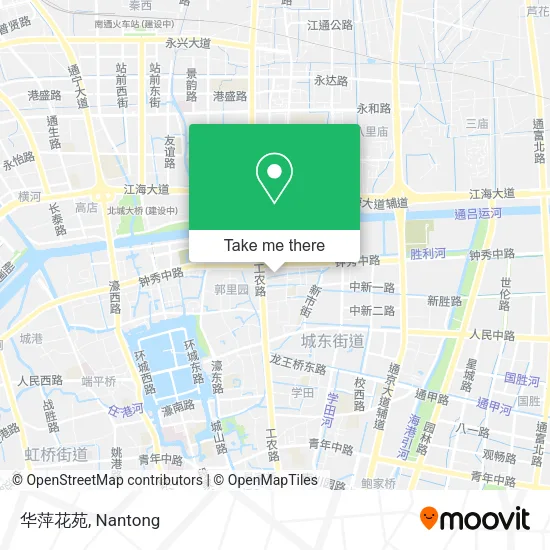 华萍花苑 map