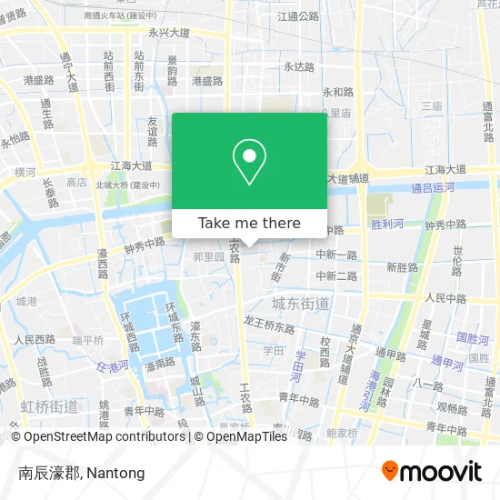 南辰濠郡 map