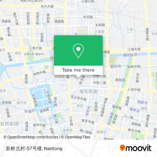 新桥北村-57号楼 map